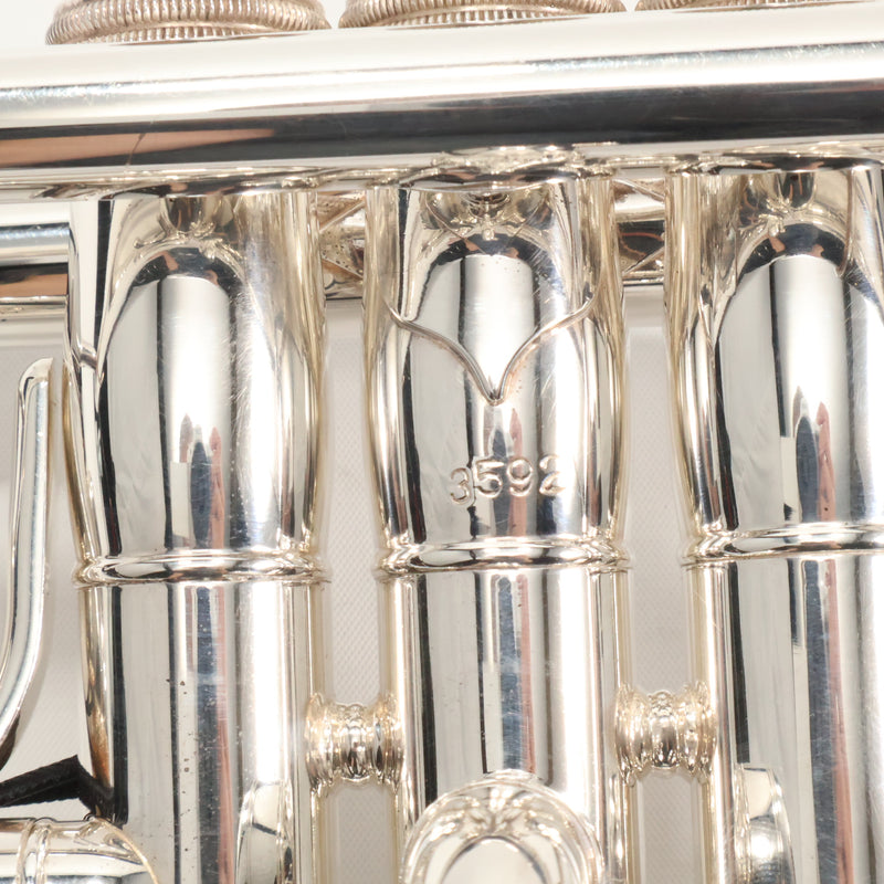 S.E. Shires Model 4F Custom Series Professional C Trumpet SN 3592 OPEN BOX- for sale at BrassAndWinds.com