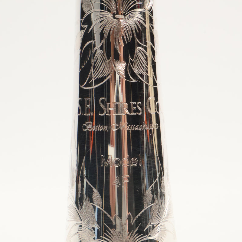 S.E. Shires Model 4F Custom Series Professional C Trumpet SN 3592 OPEN BOX- for sale at BrassAndWinds.com