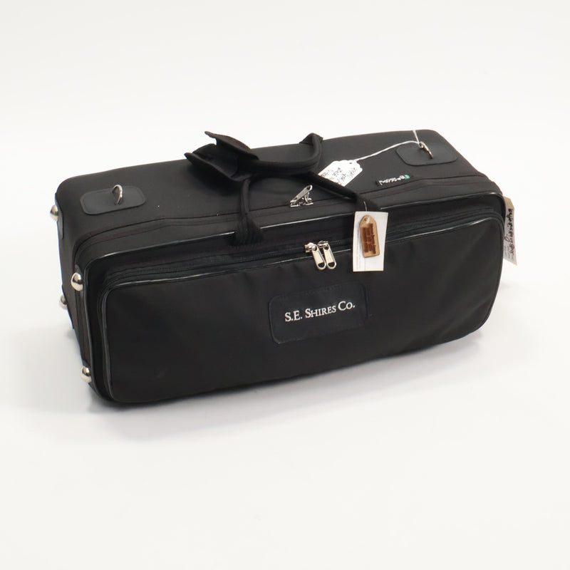 S.E. Shires Model 4F Custom Series Professional C Trumpet SN 3592 OPEN BOX- for sale at BrassAndWinds.com