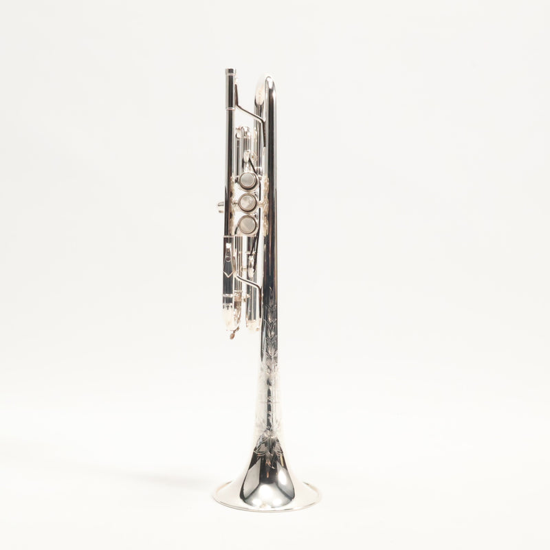 S.E. Shires Model 4F Custom Series Professional C Trumpet SN 3592 OPEN BOX- for sale at BrassAndWinds.com
