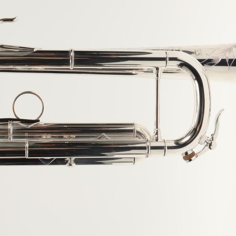 S.E. Shires Model Q10RS Professional Bb Trumpet SN Q8808 EXCELLENT- for sale at BrassAndWinds.com