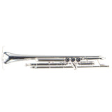 S.E. Shires Model Q10RS Q-Series Professional C Trumpet BRAND NEW- for sale at BrassAndWinds.com