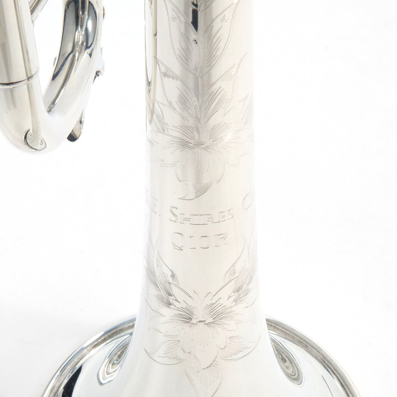 S.E. Shires Model Q10RS Q-Series Professional C Trumpet BRAND NEW- for sale at BrassAndWinds.com