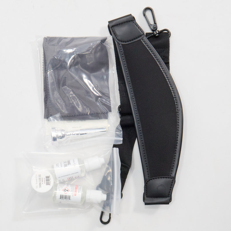 S.E. Shires Model Q11RS Professional C Trumpet SN Q8844 EXCELLENT- for sale at BrassAndWinds.com