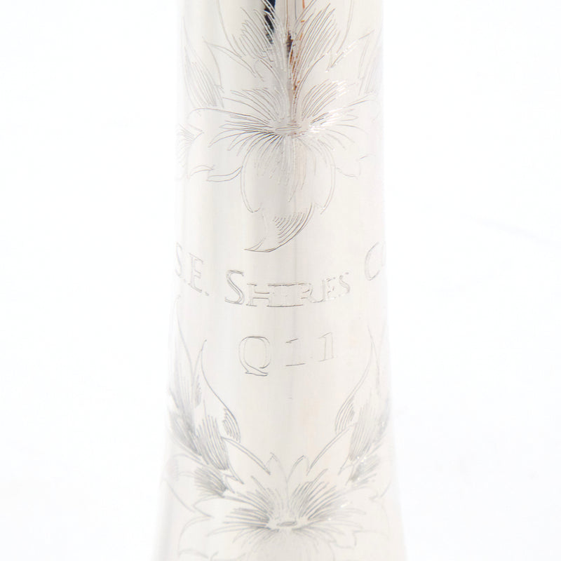 S.E. Shires Model Q11RS Professional C Trumpet SN Q8844 EXCELLENT- for sale at BrassAndWinds.com