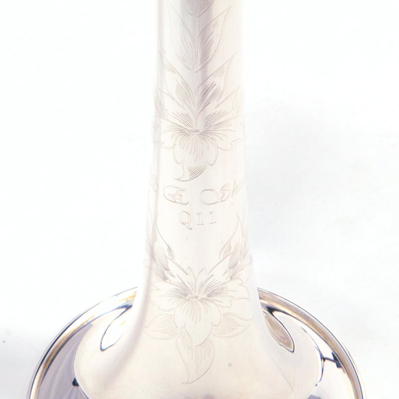S.E. Shires Model Q11RS Professional Trumpet in C SN Q2701 OPEN BOX- for sale at BrassAndWinds.com