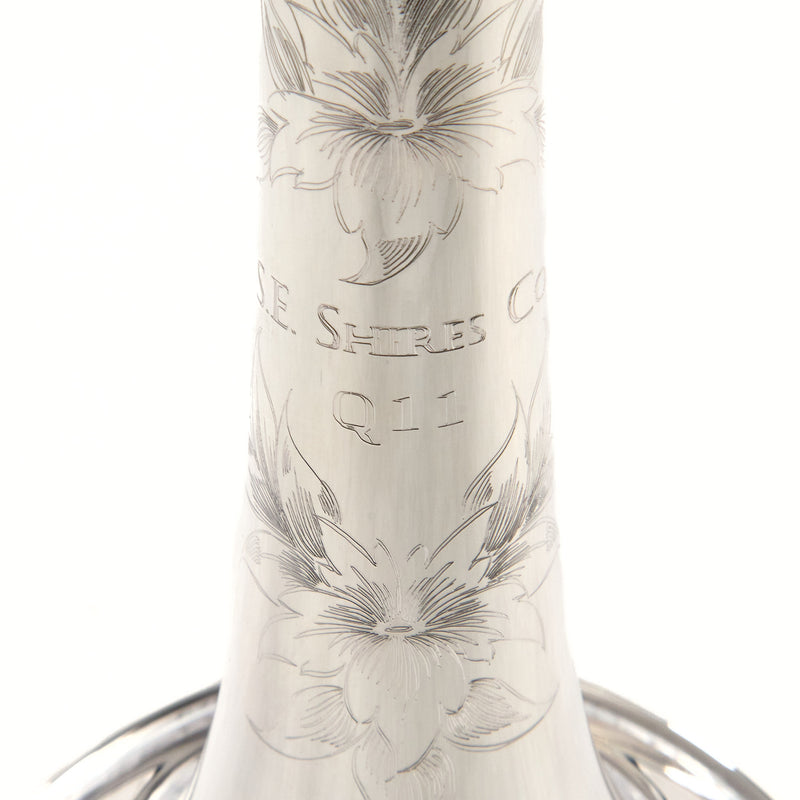 S.E. Shires Model Q11RS Q-Series Professional C Trumpet MINT CONDITION- for sale at BrassAndWinds.com