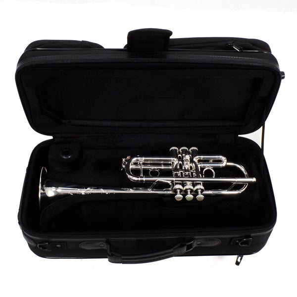 S.E. Shires Model Q13S Q-Series Professional C Trumpet MINT CONDITION- for sale at BrassAndWinds.com