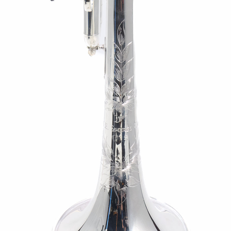 S.E. Shires Model Q15S Professional Eb/D Trumpet SN 7973 OPEN BOX- for sale at BrassAndWinds.com