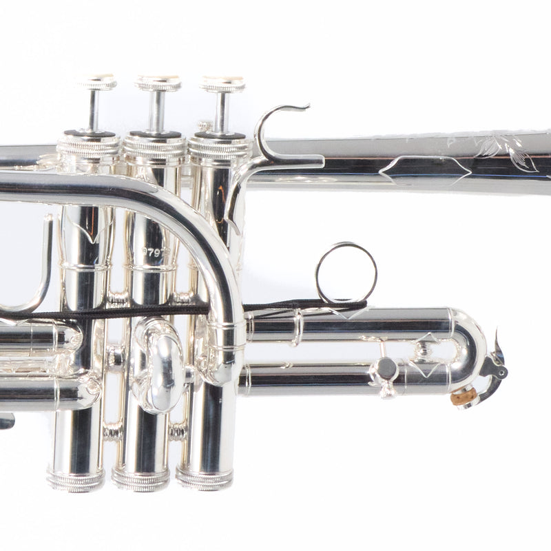 S.E. Shires Model Q15S Professional Eb/D Trumpet SN 7973 OPEN BOX- for sale at BrassAndWinds.com