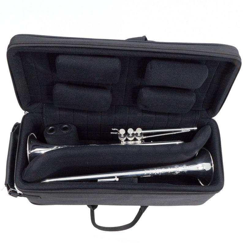 S.E. Shires Model Q15S Professional Eb/D Trumpet SN 7973 OPEN BOX- for sale at BrassAndWinds.com