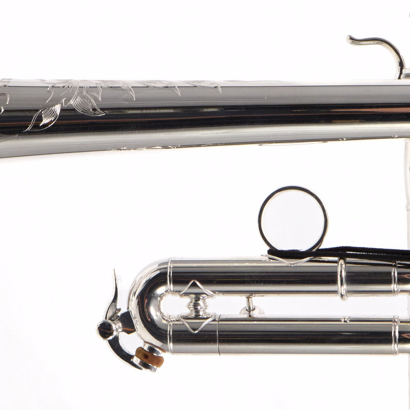 S.E. Shires Model Q15S Q-Series Professional Eb/D Trumpet MINT CONDITION- for sale at BrassAndWinds.com