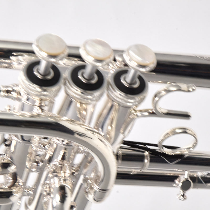 S.E. Shires Model Q15S Q-Series Professional Eb/D Trumpet MINT CONDITION- for sale at BrassAndWinds.com
