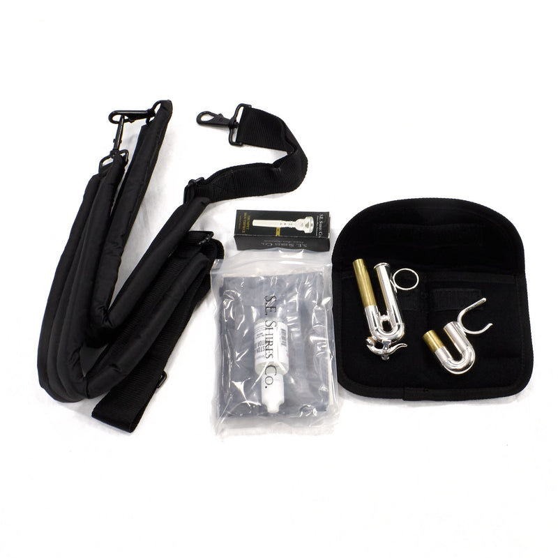 S.E. Shires Model Q15S Q-Series Professional Eb/D Trumpet MINT CONDITION- for sale at BrassAndWinds.com