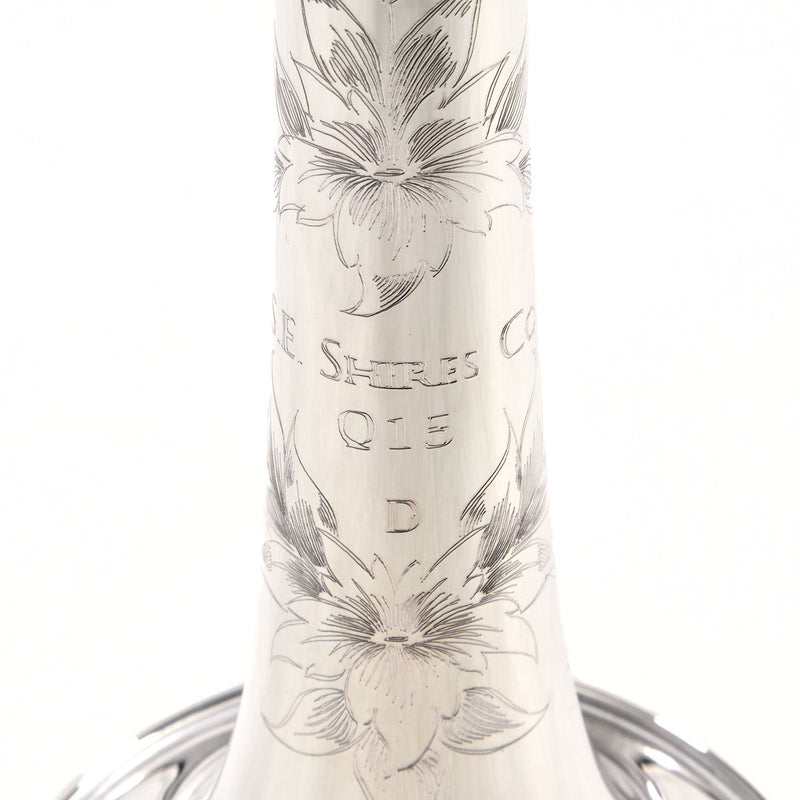 S.E. Shires Model Q15S Q-Series Professional Eb/D Trumpet MINT CONDITION- for sale at BrassAndWinds.com