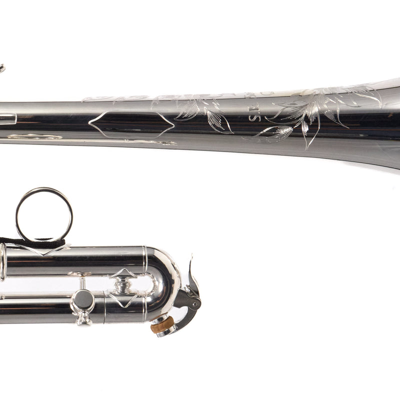 S.E. Shires Model Q15S Q-Series Professional Eb/D Trumpet MINT CONDITION- for sale at BrassAndWinds.com
