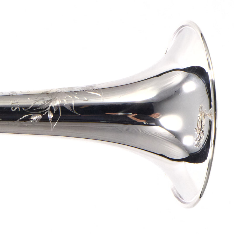 S.E. Shires Model Q15S Q-Series Professional Eb/D Trumpet MINT CONDITION- for sale at BrassAndWinds.com