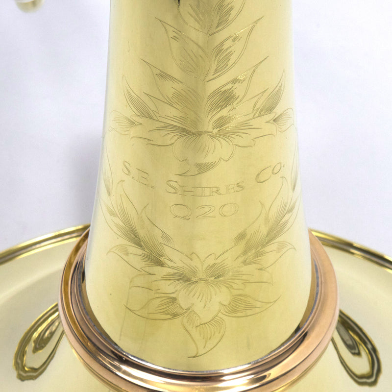 S.E. Shires Model Q20U Geyer-Wrap Double French Horn BRAND NEW- for sale at BrassAndWinds.com