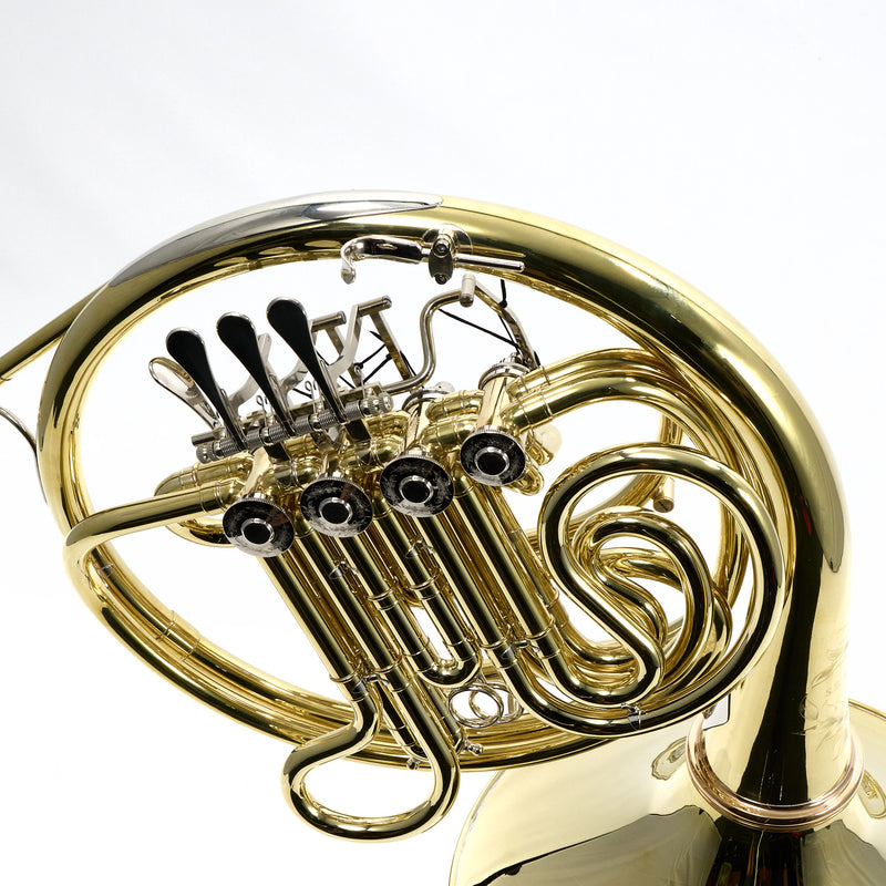 S.E. Shires Model Q20U Geyer-Wrap Double French Horn MINT CONDITION- for sale at BrassAndWinds.com