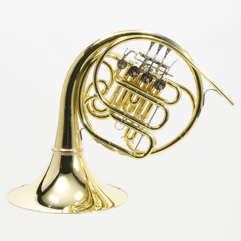 S.E. Shires Model Q20U Geyer-Wrap Double French Horn SN G2500275 EXCELLENT- for sale at BrassAndWinds.com