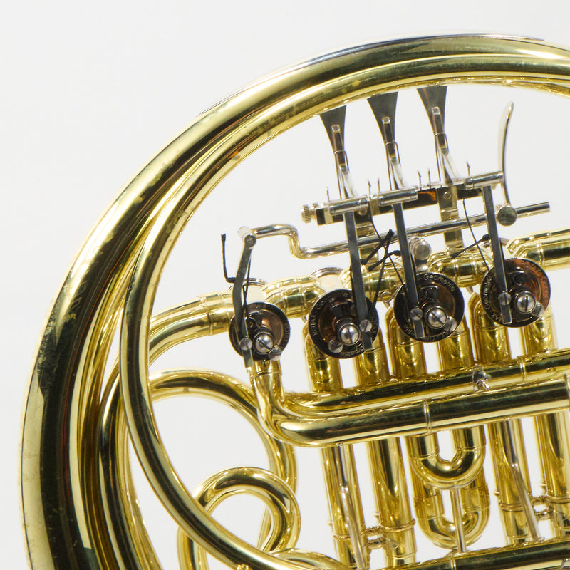 S.E. Shires Model Q20U Geyer-Wrap Double French Horn SN G2500275 EXCELLENT- for sale at BrassAndWinds.com