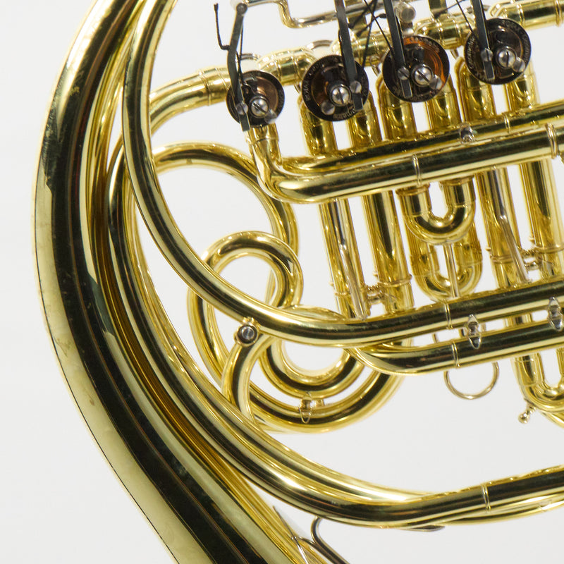 S.E. Shires Model Q20U Geyer-Wrap Double French Horn SN G2500275 EXCELLENT- for sale at BrassAndWinds.com