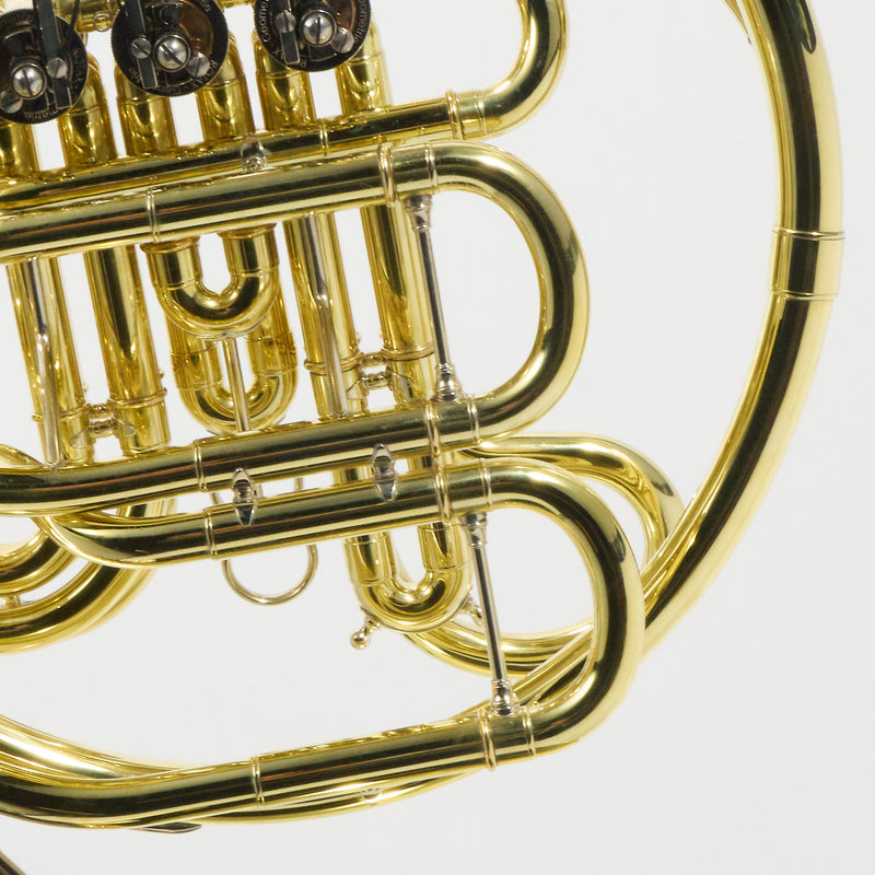 S.E. Shires Model Q20U Geyer-Wrap Double French Horn SN G2500275 EXCELLENT- for sale at BrassAndWinds.com