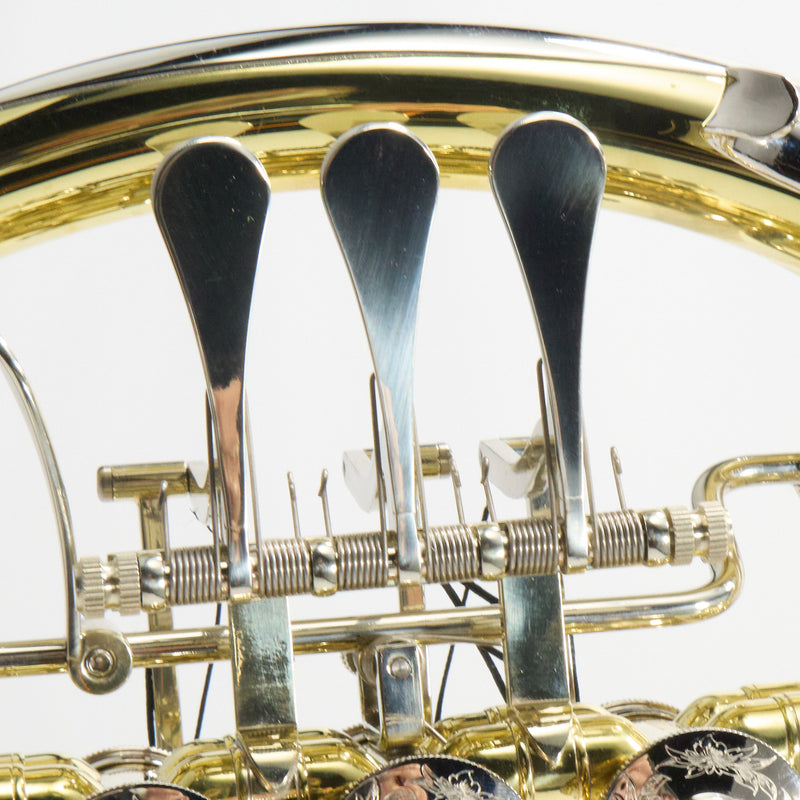 S.E. Shires Model Q20U Geyer-Wrap Double French Horn SN G2500275 EXCELLENT- for sale at BrassAndWinds.com