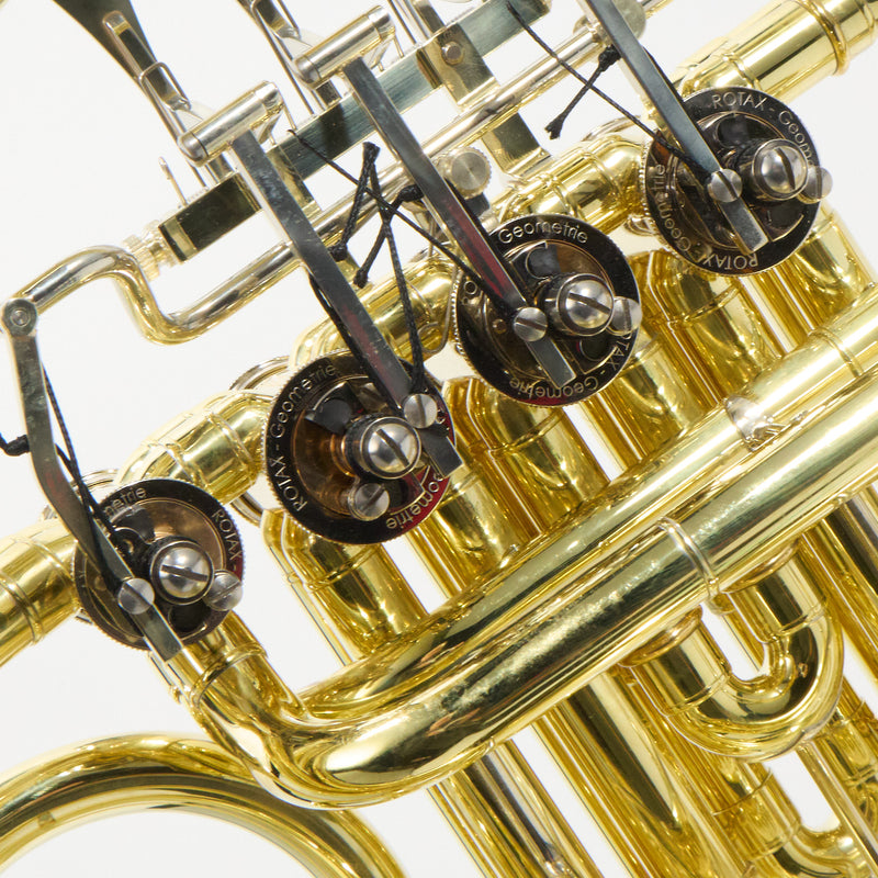 S.E. Shires Model Q20U Geyer-Wrap Double French Horn SN G2500275 EXCELLENT- for sale at BrassAndWinds.com