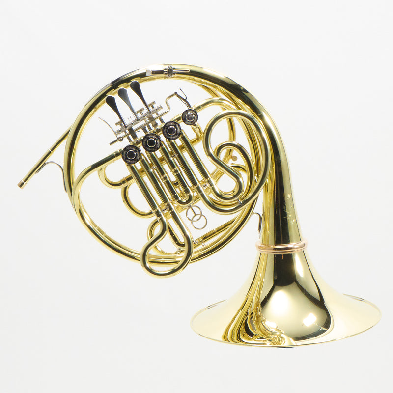 S.E. Shires Model Q20U Geyer-Wrap Double French Horn SN G2500275 EXCELLENT- for sale at BrassAndWinds.com