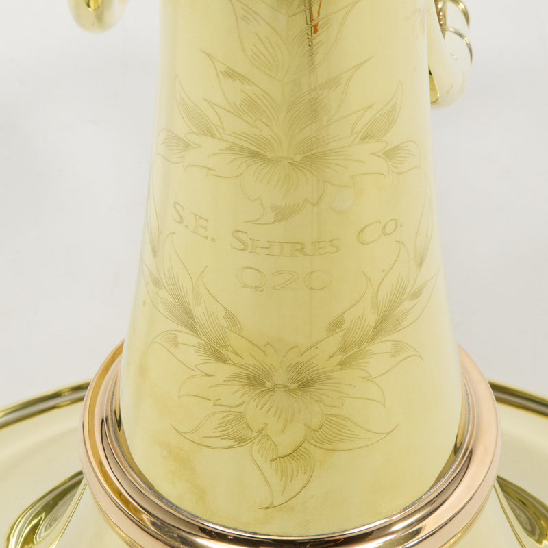 S.E. Shires Model Q20U Geyer-Wrap Double French Horn SN G2500275 EXCELLENT- for sale at BrassAndWinds.com
