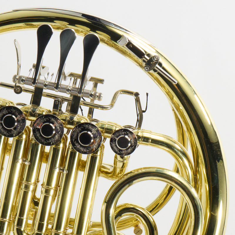 S.E. Shires Model Q20U Geyer-Wrap Double French Horn SN G2500275 EXCELLENT- for sale at BrassAndWinds.com