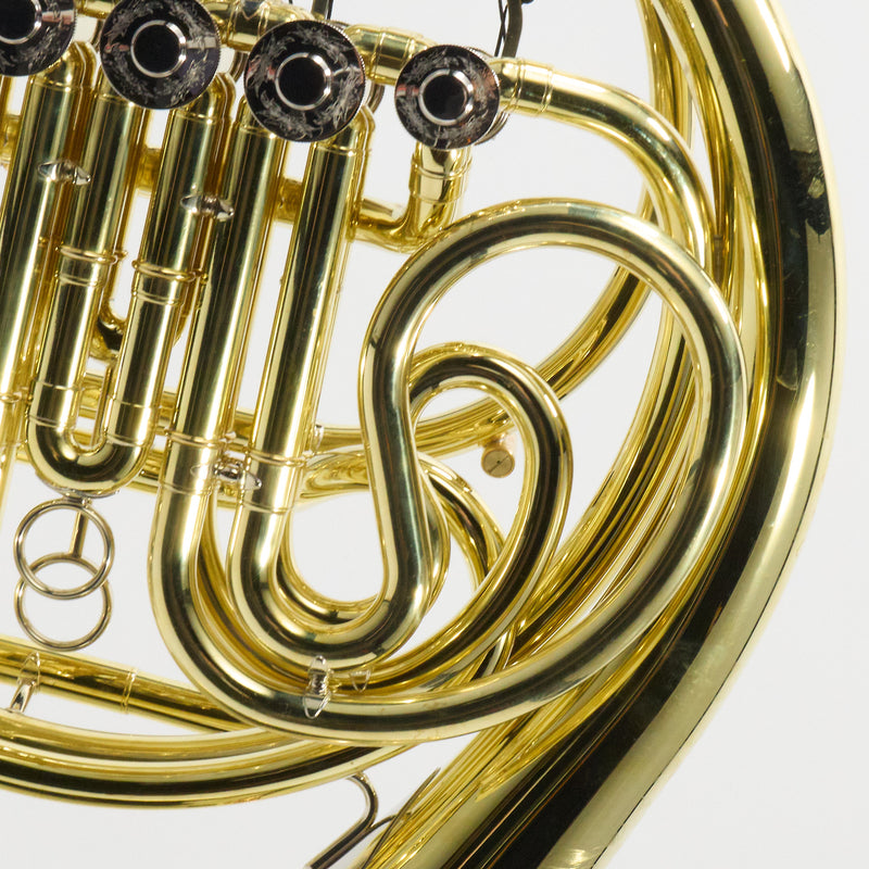 S.E. Shires Model Q20U Geyer-Wrap Double French Horn SN G2500275 EXCELLENT- for sale at BrassAndWinds.com