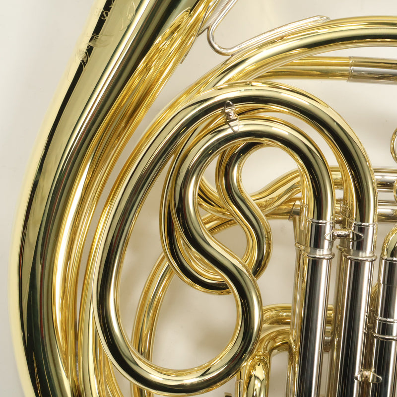 S.E. Shires Model Q21U Knopf-Wrap Double French Horn BRAND NEW- for sale at BrassAndWinds.com