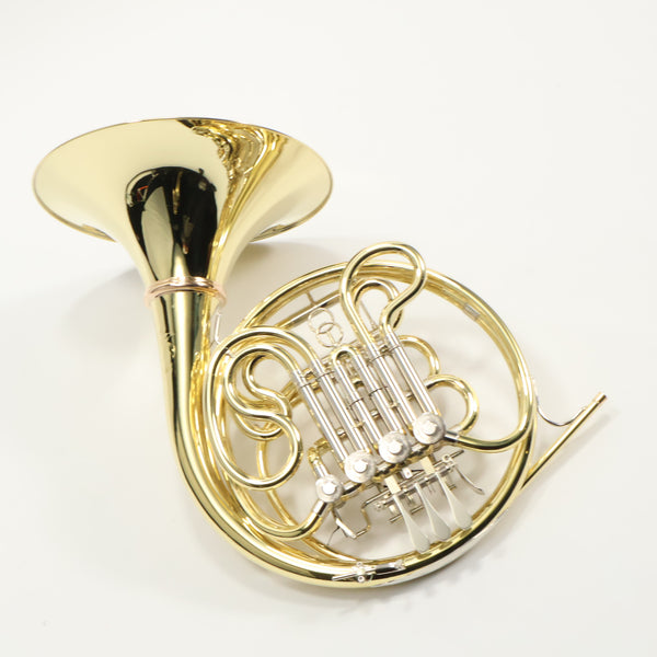 S.E. Shires Model Q21U Knopf-Wrap Double French Horn BRAND NEW- for sale at BrassAndWinds.com