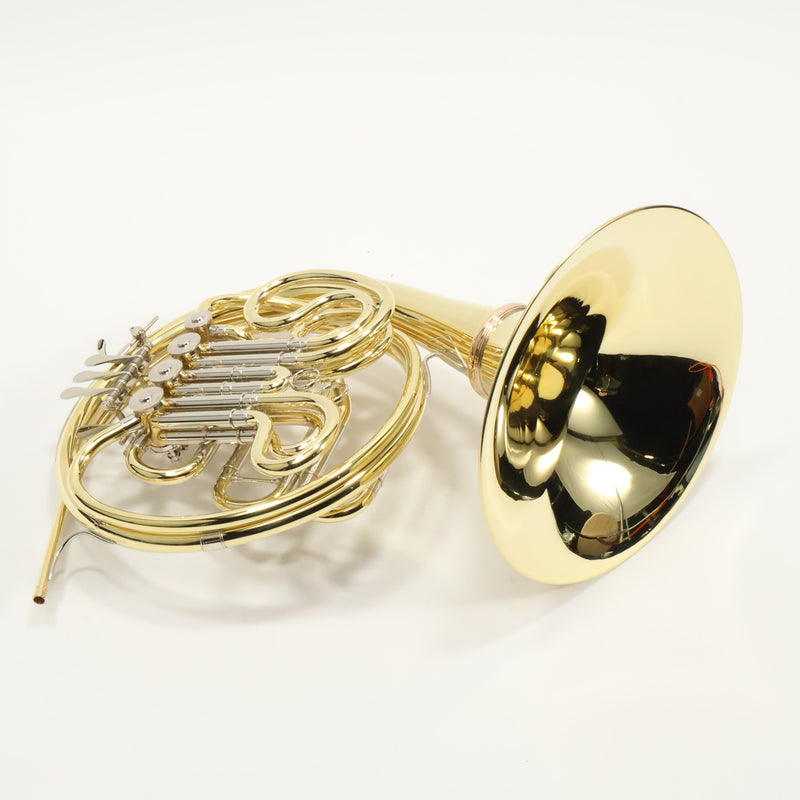 S.E. Shires Model Q21U Knopf-Wrap Double French Horn BRAND NEW- for sale at BrassAndWinds.com