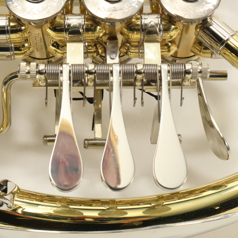 S.E. Shires Model Q21U Knopf-Wrap Double French Horn BRAND NEW- for sale at BrassAndWinds.com