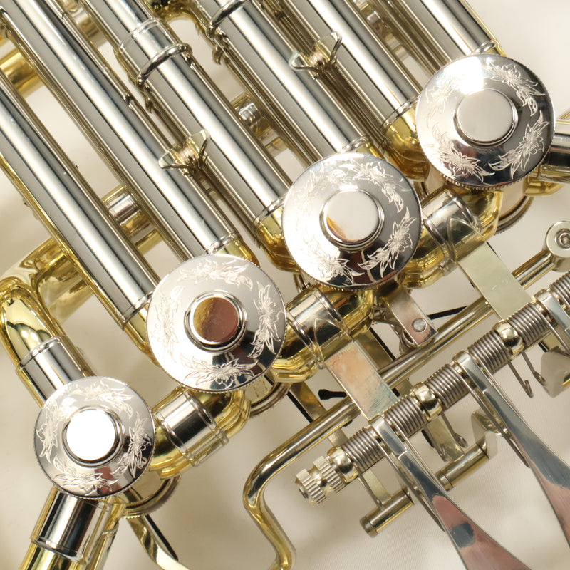 S.E. Shires Model Q21U Knopf-Wrap Double French Horn BRAND NEW- for sale at BrassAndWinds.com