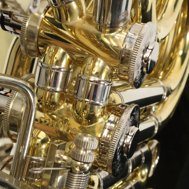S.E. Shires Model Q21U Knopf-Wrap Double French Horn SN G2500046 OPEN BOX- for sale at BrassAndWinds.com