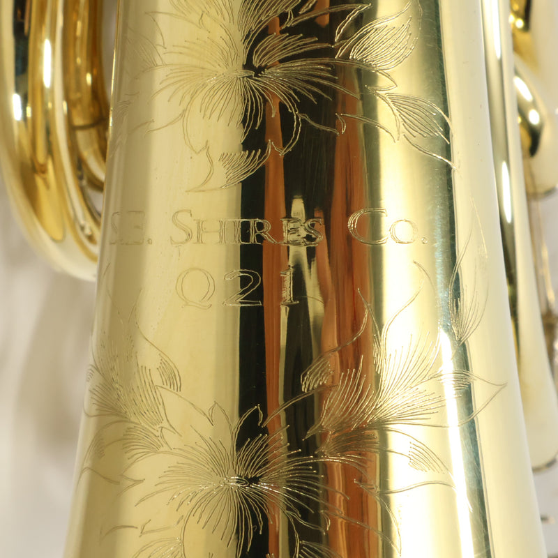 S.E. Shires Model Q21U Knopf-Wrap Double French Horn SN G2500046 OPEN BOX- for sale at BrassAndWinds.com