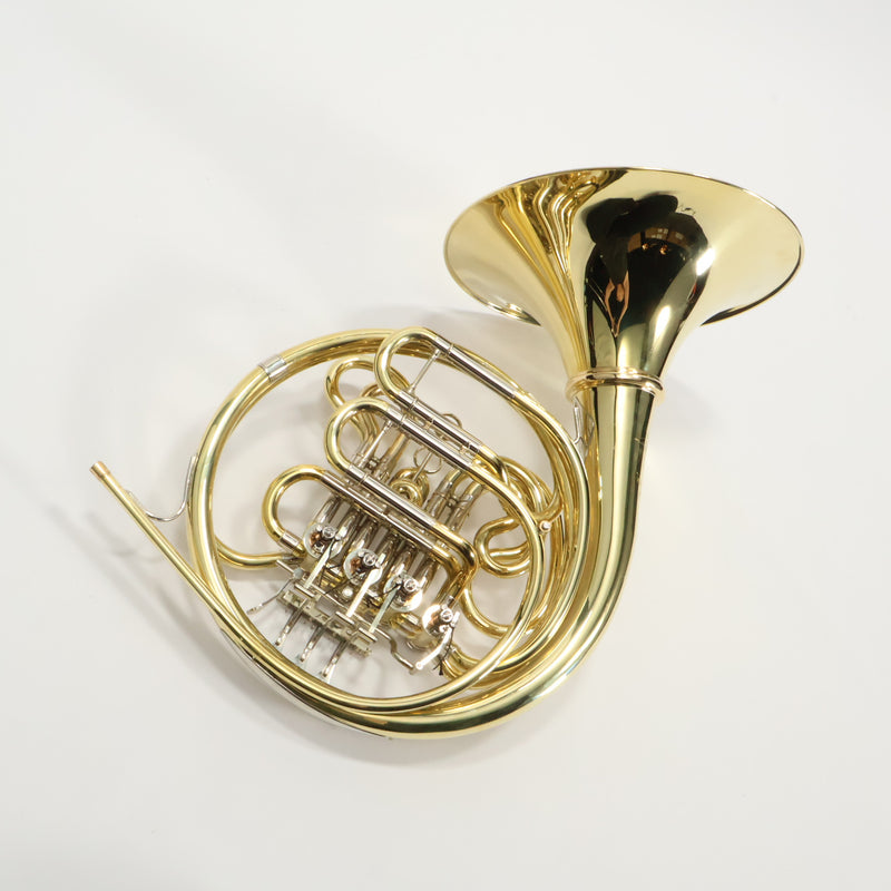 S.E. Shires Model Q21U Knopf-Wrap Double French Horn SN G2500046 OPEN BOX- for sale at BrassAndWinds.com
