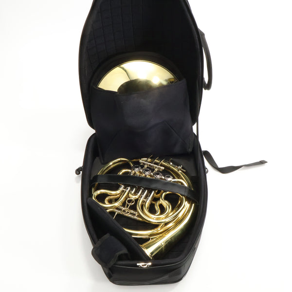 S.E. Shires Model Q21U Knopf-Wrap Double French Horn SN G2500046 OPEN BOX- for sale at BrassAndWinds.com