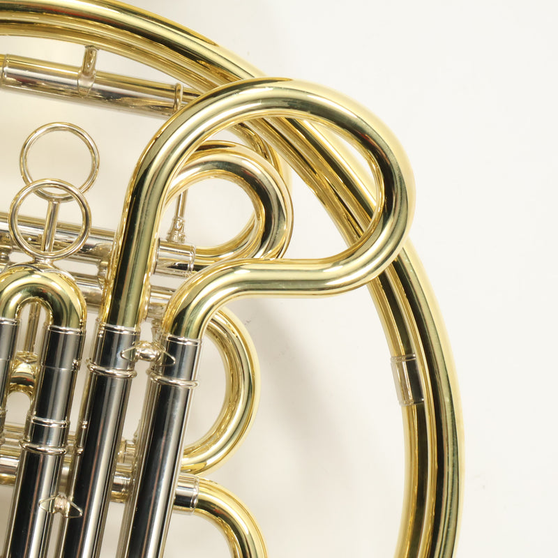 S.E. Shires Model Q21U Knopf-Wrap Double French Horn SN G2500236 OPEN BOX- for sale at BrassAndWinds.com