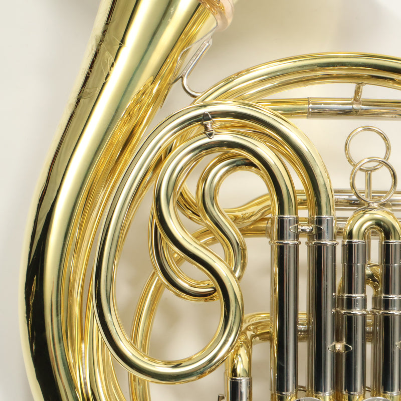 S.E. Shires Model Q21U Knopf-Wrap Double French Horn SN G2500236 OPEN BOX- for sale at BrassAndWinds.com