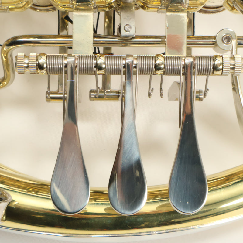 S.E. Shires Model Q21U Knopf-Wrap Double French Horn SN G2500236 OPEN BOX- for sale at BrassAndWinds.com