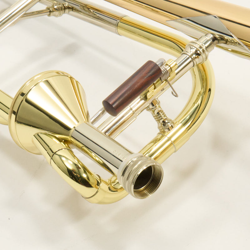 S.E. Shires Model Q30GA Q-Series Tenor Trombone SN Q18026 EXCELLENT- for sale at BrassAndWinds.com