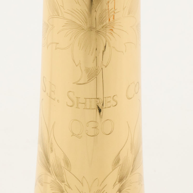 S.E. Shires Model Q30GA Q-Series Tenor Trombone SN Q18026 EXCELLENT- for sale at BrassAndWinds.com