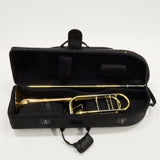 S.E. Shires Model Q30GA Q-Series Tenor Trombone SN Q18026 EXCELLENT- for sale at BrassAndWinds.com