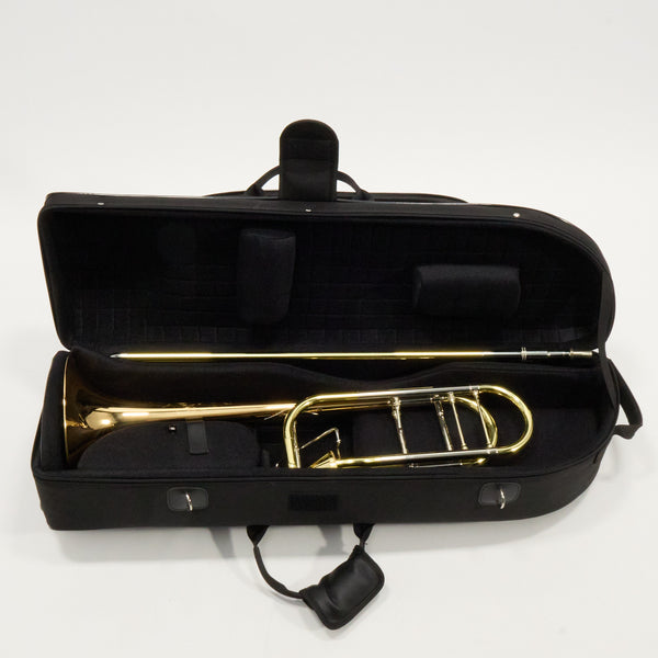 S.E. Shires Model Q30GA Q-Series Tenor Trombone SN Q18026 EXCELLENT- for sale at BrassAndWinds.com