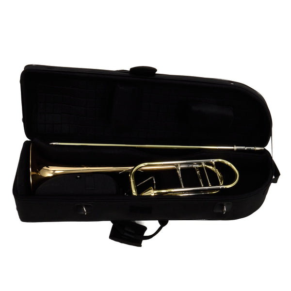 S.E. Shires Model Q30GA Q-Series Tenor Trombone with Axial Flow Valve MINT CONDITION- for sale at BrassAndWinds.com